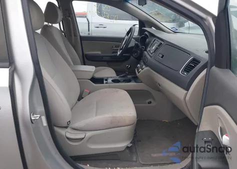 2016 Kia Sedona L из США, поврежденный, VIN KNDMA5C19G6186113
